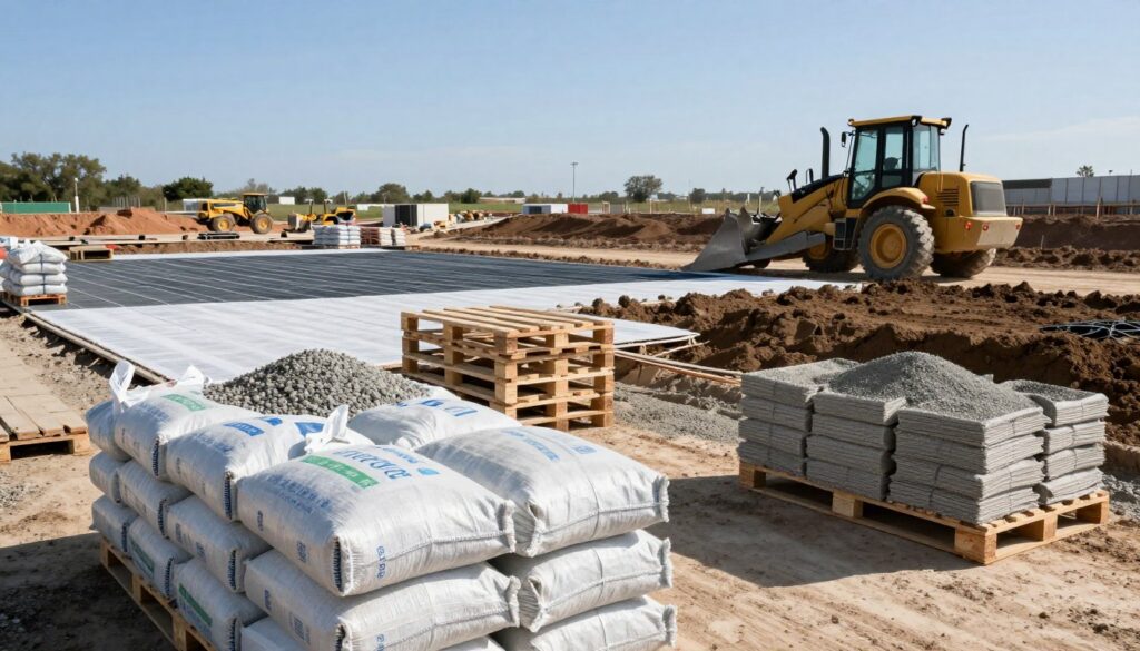 materiały do utwardzania terenu